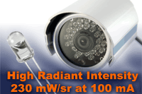 TSHG*系列:Vishay 推出采用帶引線(xiàn) 5mm 封裝新型高功率紅外發(fā)射器