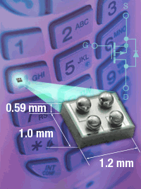 Si8445DB:Vishay新型20V P通道TrenchFET功率 MOSFET