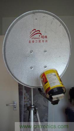 最簡(jiǎn)單使用的天線(xiàn)——罐頭天線(xiàn)，可做正饋大鍋饋源！ 