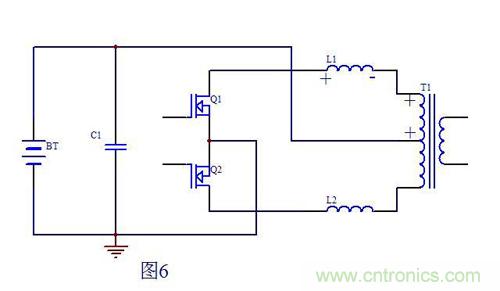 大師手筆:推挽逆變器中變壓器漏感尖峰有源鉗位處理