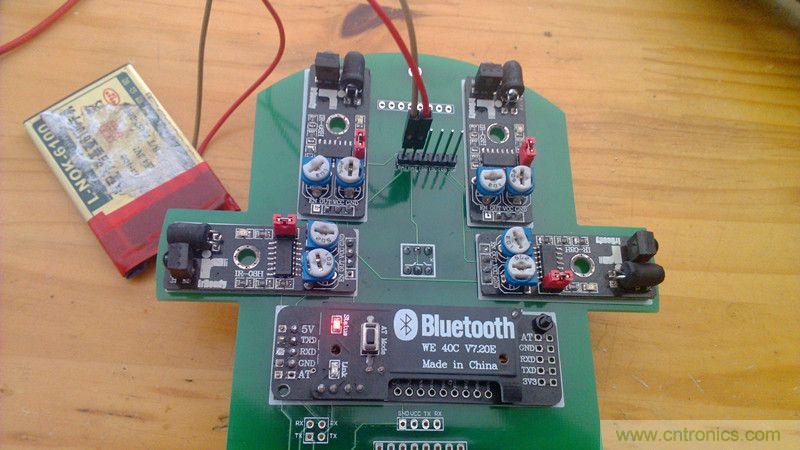 牛人力作！PCB版藍牙智能小車DIY
