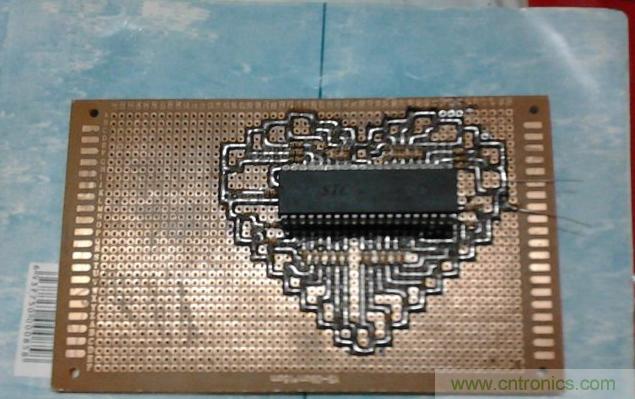 三八節(jié)將至！DIY心形LED流水燈！你們懂的~