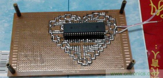 三八節(jié)將至！DIY心形LED流水燈！你們懂的~