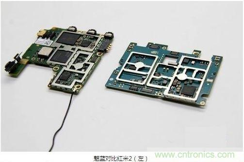 拆解對比:魅藍VS紅米2