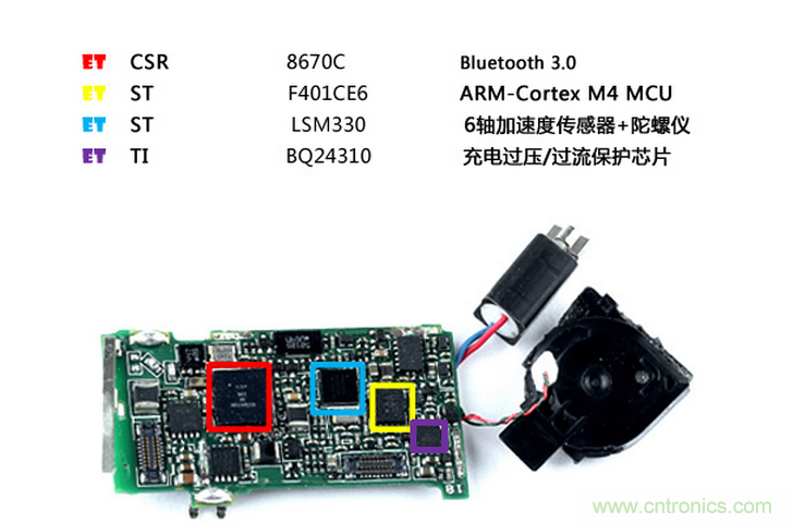 華為智能手環(huán)TalkBand B2拆解分析，時(shí)尚，輕便，觀感極好！