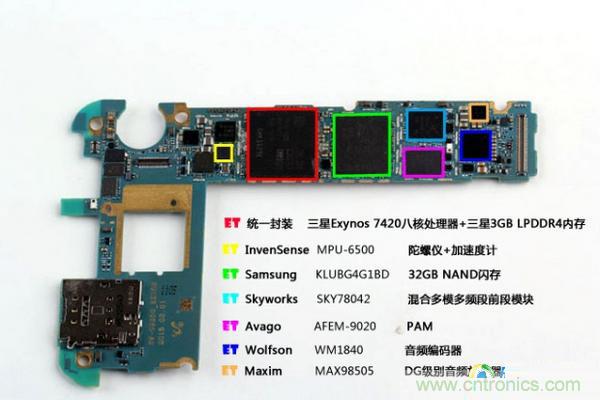 三星S6 Edge+拆解：比S6 Edge加在哪里？