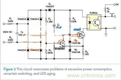 新一代LED光耦電路設(shè)計，改進老化和能耗