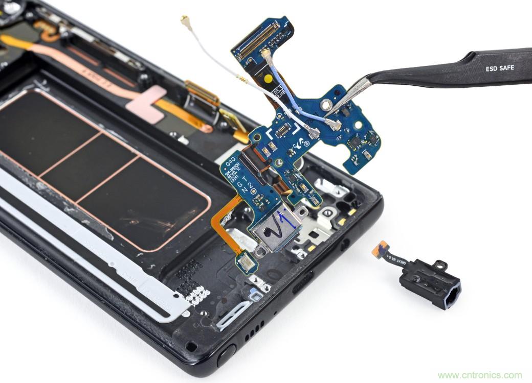 三星Note 8拆解，模塊化+分離式設(shè)計成趨勢？