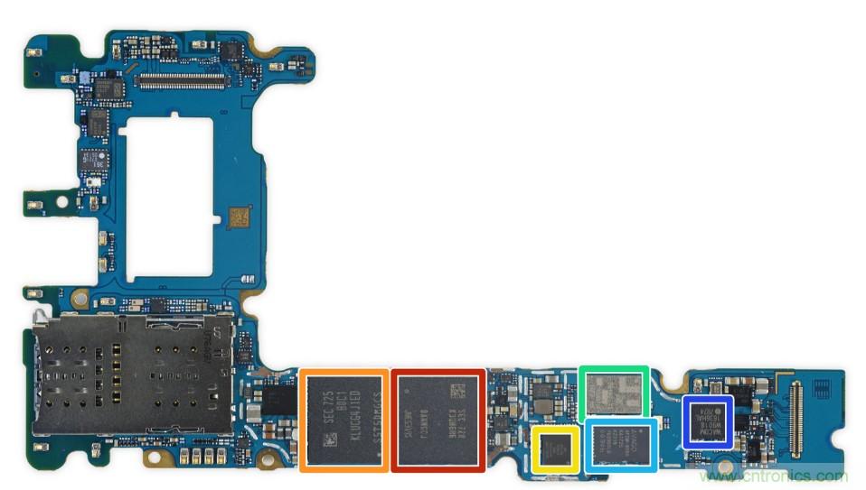 三星Note 8拆解，模塊化+分離式設(shè)計成趨勢？
