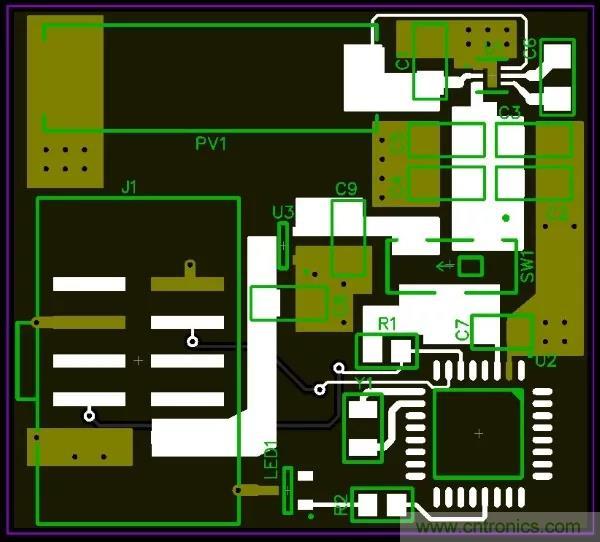 如何布局光伏電源的PCB？