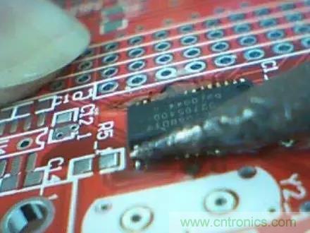 教你怎樣焊接貼片IC 教你怎樣焊接貼片IC
