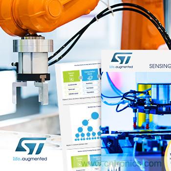 貿(mào)澤攜手ST推出全新電子書，帶你探索工業(yè)傳感解決方案