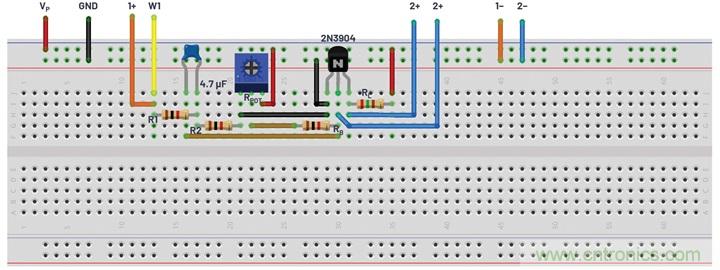 ADALM2000實驗:共發(fā)射極放大器