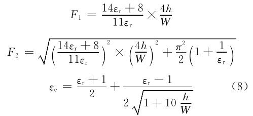 微帶線的相位補(bǔ)償電路物理模型分析 微帶線的相位補(bǔ)償電路物理模型分析
