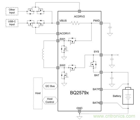 Buck-Boost集成電路提供更快的充電速度，更長的電池壽命