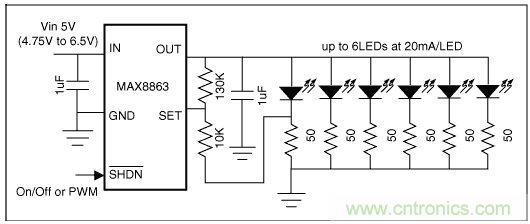 如何利用低成本線性穩(wěn)壓器改善白光LED？