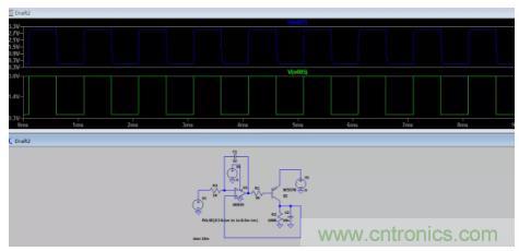 反饋點接到運放同相端，輸出震蕩后是電路還是負反饋嗎？