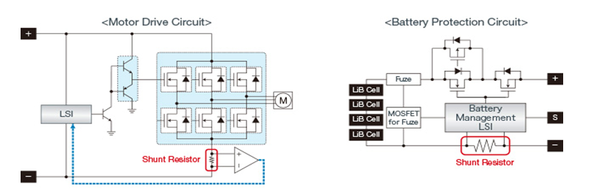 大功率、低阻值檢流電阻器的基礎與應用