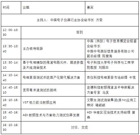 蓉城再掀技術(shù)革命！第三十屆國際電子測試測量大會聚焦射頻前沿