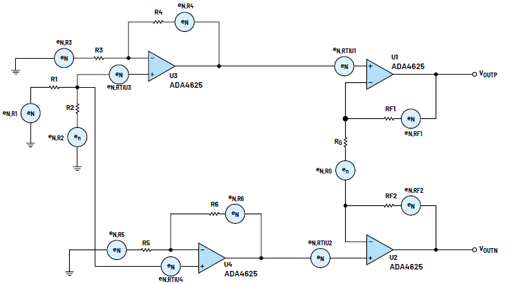 全差分放大器為精密數(shù)據(jù)采集信號(hào)鏈提供高壓低噪聲信號(hào) 全差分放大器為精密數(shù)據(jù)采集信號(hào)鏈提供高壓低噪聲信號(hào)