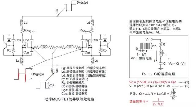 功率MOS管損壞的典型 功率MOS管損壞的典型