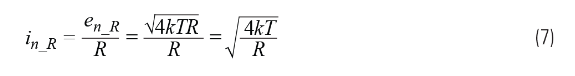 深入了解FET輸入放大器中的電流噪聲 深入了解FET輸入放大器中的電流噪聲